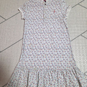 여아 폴로 잔꽃무늬 원피스 6사이즈