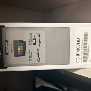 SC-IPM07HD CCTV테스트모니터 팝니다 이미지