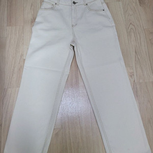 오디너리 지금입기딱좋은 아이보리 면팬츠 허리68cm