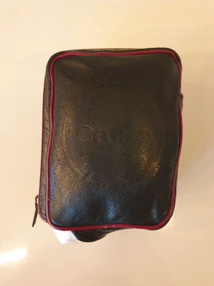 케논 다이얼35 필름카메라 용 가죽케이스(오리지널 케이스)--0