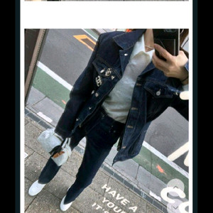 고걸 533 데님자켓 바지 각각 이미지