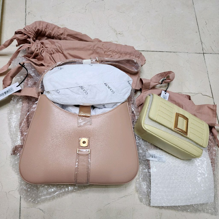 쿠론 소가죽 가방 새상품 토트백 숄더백 크로스백 미니 호보 분크 르메메 루에브르--8