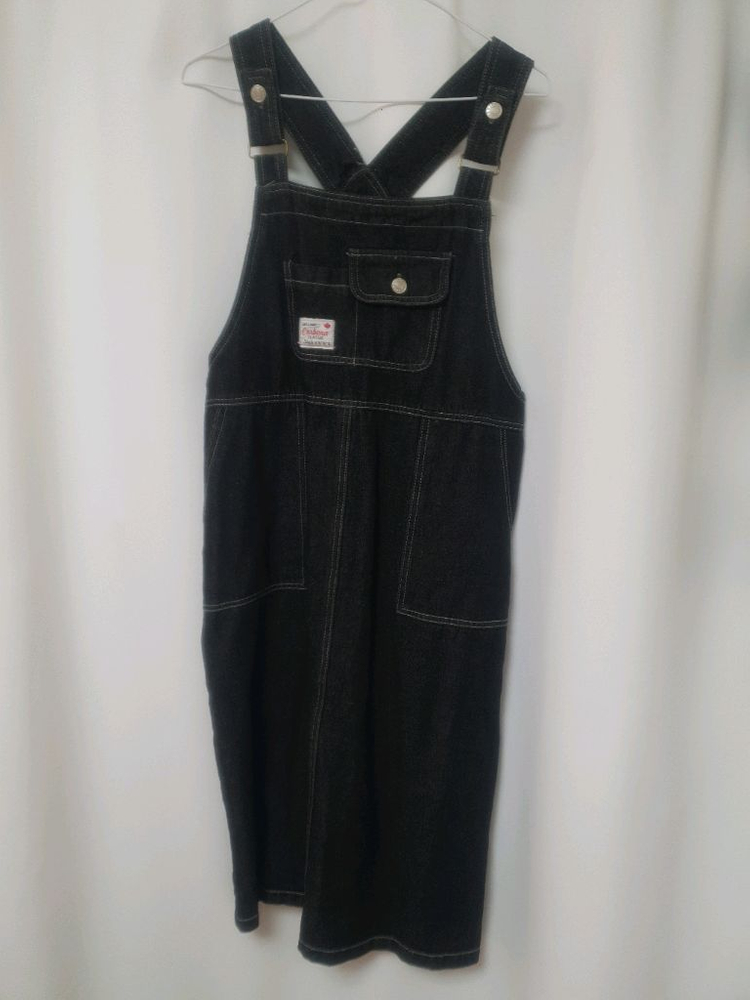 흑청 코튼 데님 멜빵 롱원피스 오버롤 스커트 / 핫핑 리리앤코 바온 슬로우앤드 오디너리먼트 공구우먼 아뜨랑스 어베인 이미지