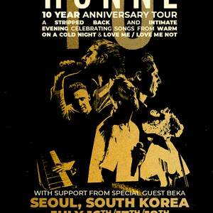 혼네 10주년내한 R석 1층 2연석 찐찐팬 찐양도