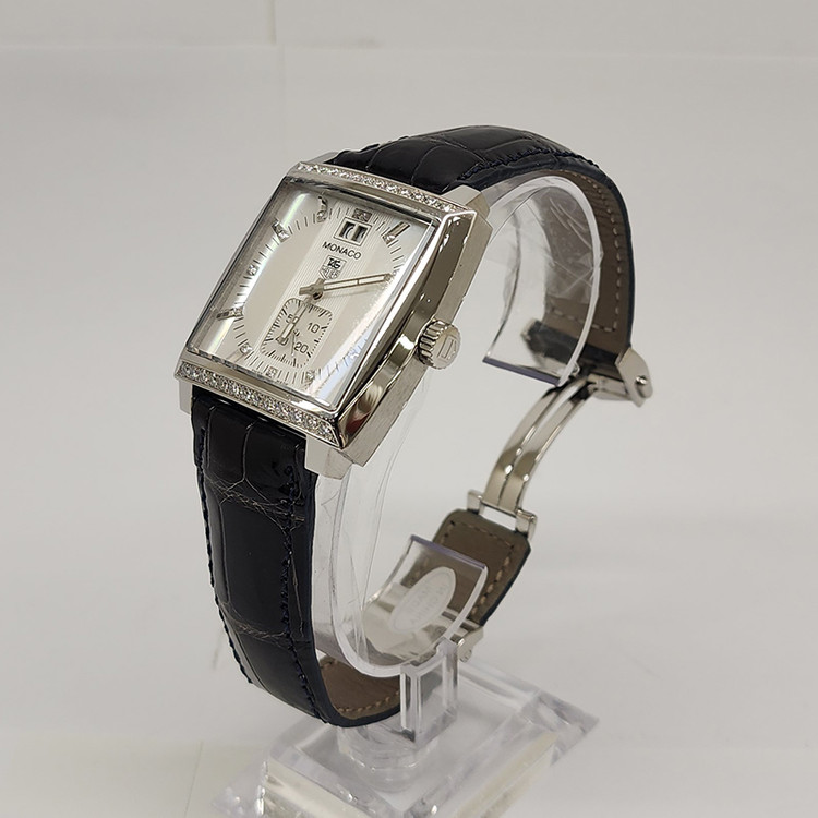 태그호이어 WAW1313 모나코 쿼츠 다이아 37mm 이미지