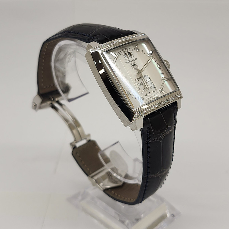 태그호이어 WAW1313 모나코 쿼츠 다이아 37mm 이미지