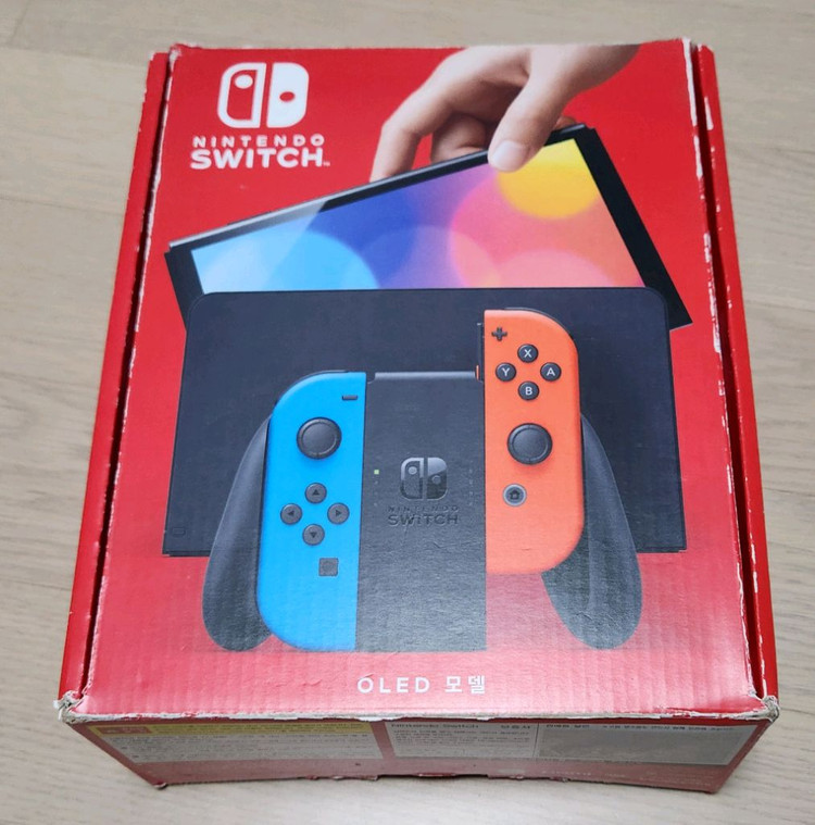 닌텐도 스위치 OLED 싸게 팝니다 (악세사리 포함)--1