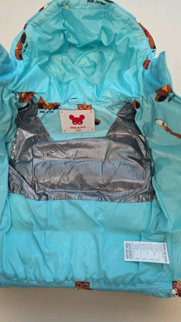 유아패딩 베베드피노 키즈100 패딩점퍼 이미지