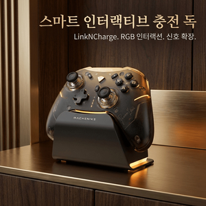 MACHENIKE Machenike 메카닉 G5Pro V2 무선 게이밍 컨트롤러 PC/NS/모바일용 핫스왑 가능 이미지