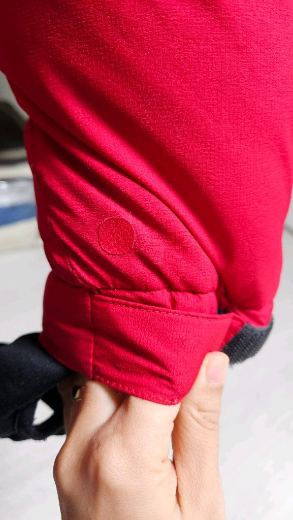 노스페이스 히말라야패딩 레드 이미지