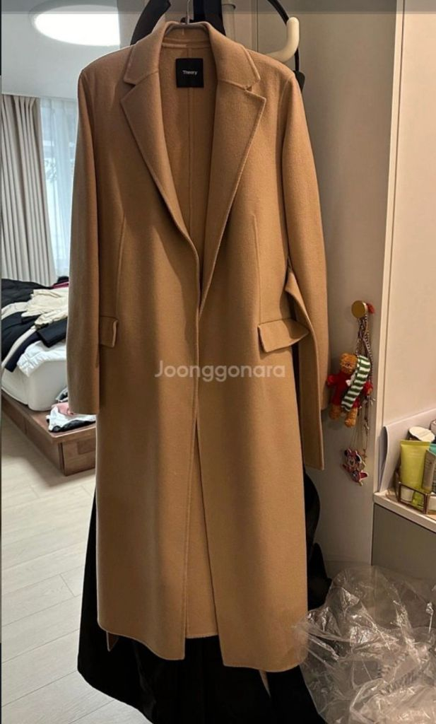 Theory띠어리 캐시미어 로브 코트 S 이미지