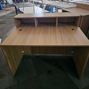 접수대 책상 상담책상 카운터책상 인포 칸막이 중고 책상1200