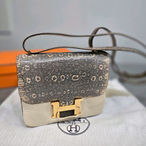 에르메스 콘스탄스18 리자드 옴브레 금장