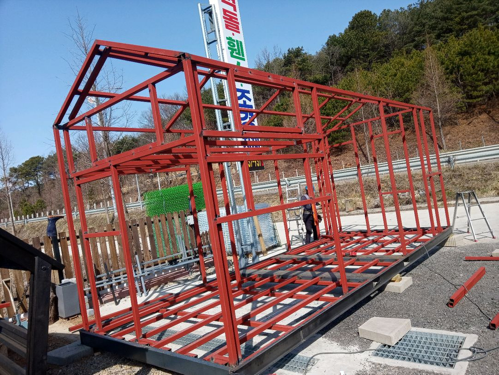 농막쉼터 판매 미사용 중고 이미지