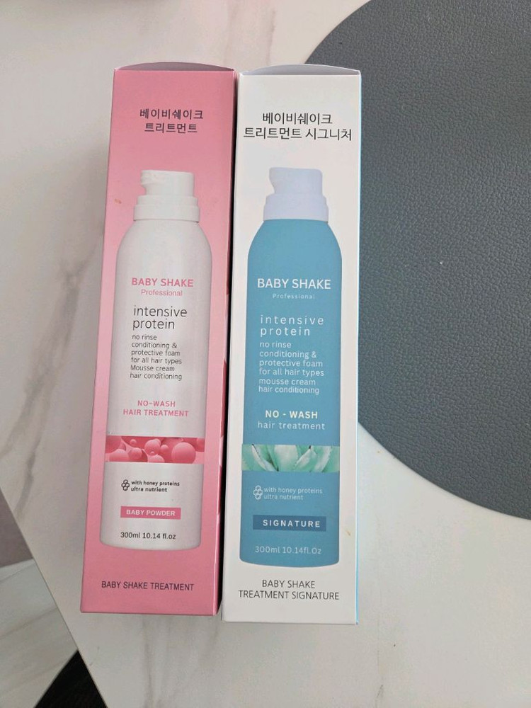 베이비쉐이크 노워시트리트먼트 새제품2개--1