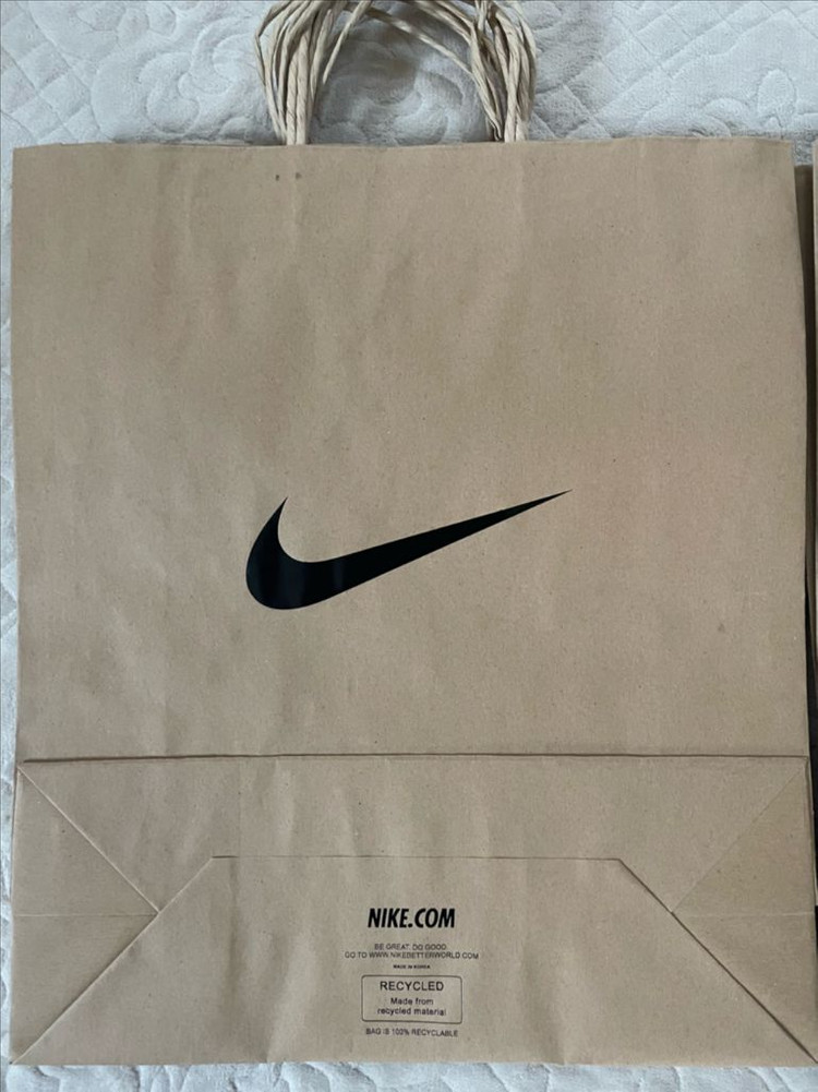 나이키 쇼핑백 18장 일괄--1