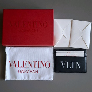 발렌티노 VLTN 카드지갑 블랙 이미지