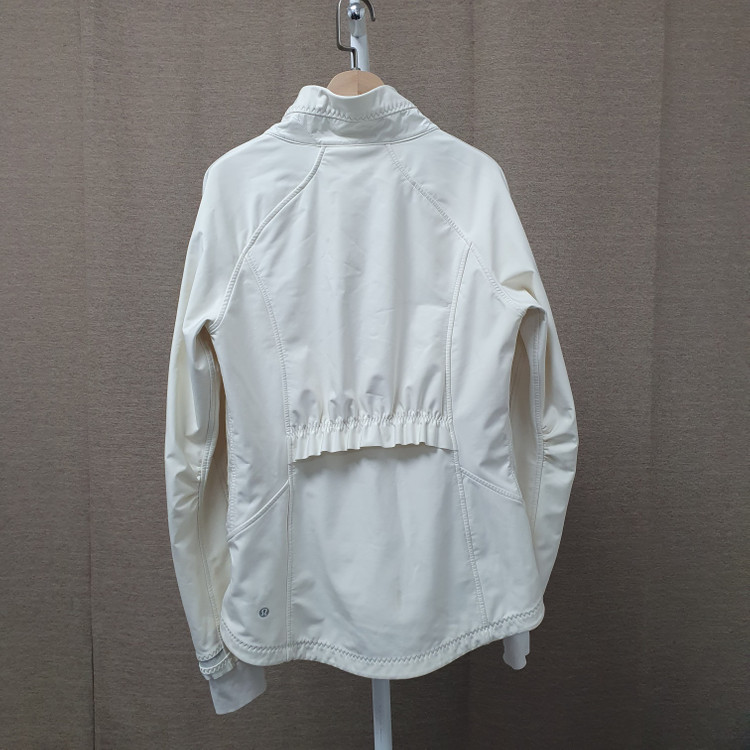 룰루레몬 바람막이 자켓 베이지 (S)--1