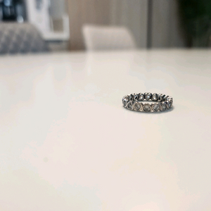 판도라반지 하트큐빅 단종반지 48호