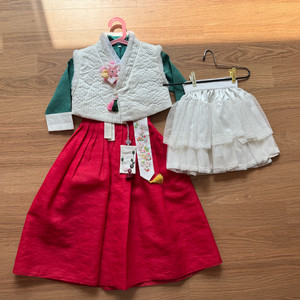 여아 한복 세트 (4호) 5세 추천사이즈