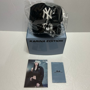 MLB 카리나 시그니처 언스트럭쳐 볼캡 블랙 포토카드 포카 싸인 친필 엽서 세트 미개봉 미사용 새상품 이미지