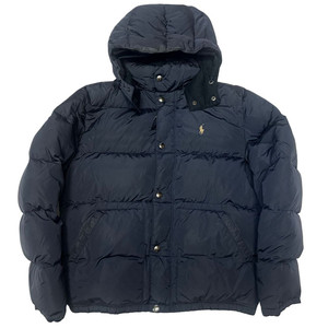 폴로 랄프로렌 네이비 나일론숏푸퍼패딩 M 이미지