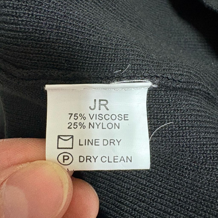 [미착용/free]pssw(박선우) 레이첼 반팔 미니원피스(블랙) 이미지