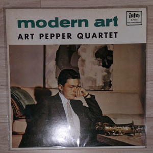 재즈 LP art pepper modern art (intro 일본반)
