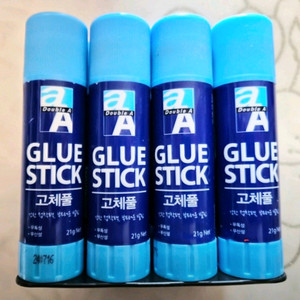 더블에이 딱풀 21g 4개