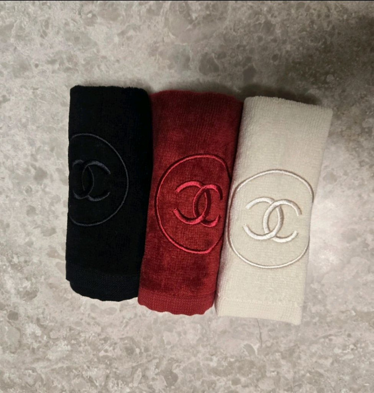 샤넬 핸드타월 3종 세트--1