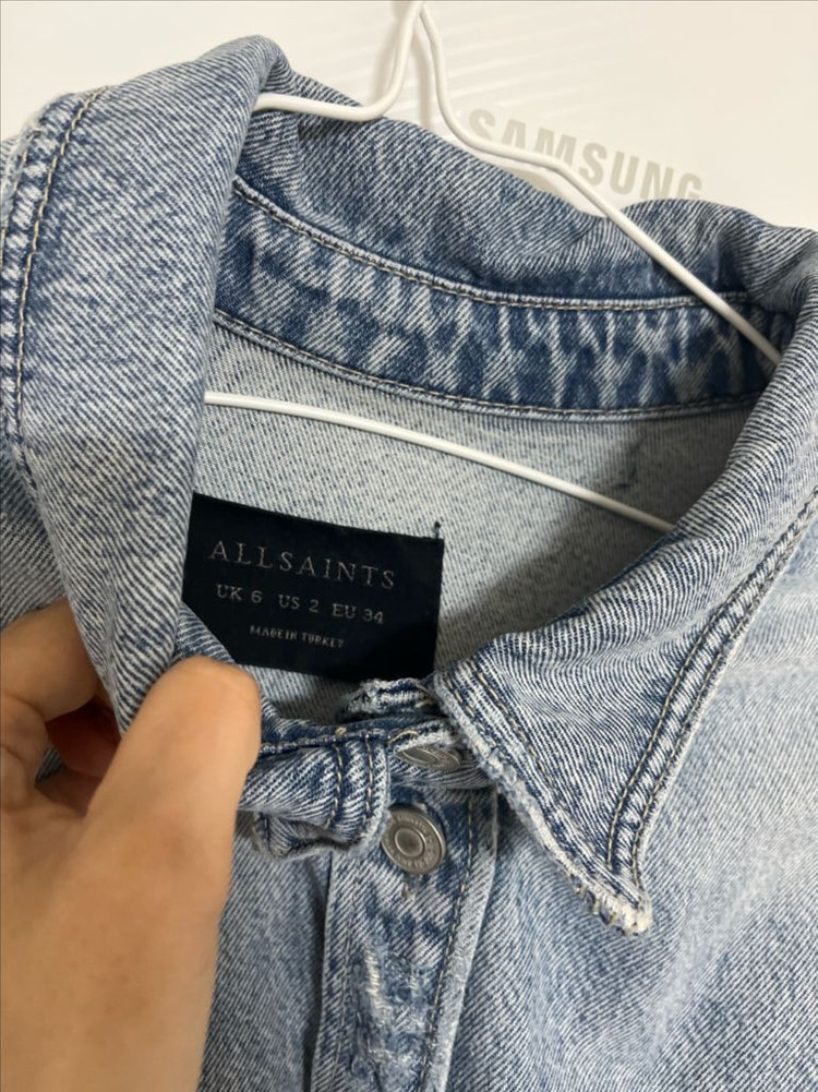올세인츠 청자켓--1