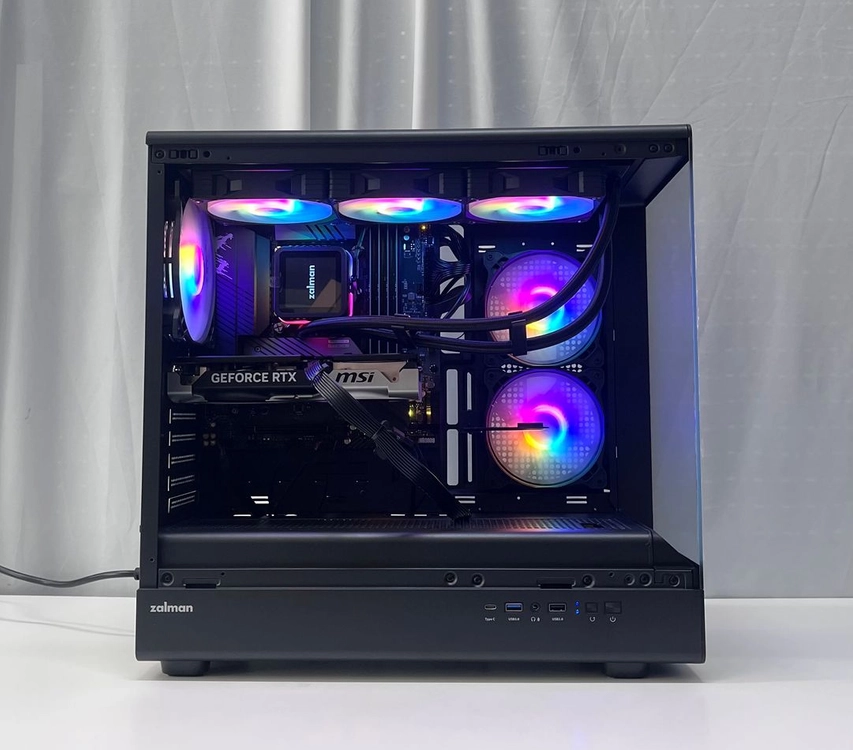 전문가용 영상편집 / 스팀 게임 고사양 게임 구동 되는 컴퓨터 I5 14700F RTX 5060TI 64G 메모리 이미지