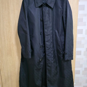 버버리 정품 TB 모노그램 프린트 나일론 카 코트