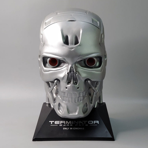 터미네이터 다크 페이트 T-800 1/1 헤드 CGV 팝콘통 이미지