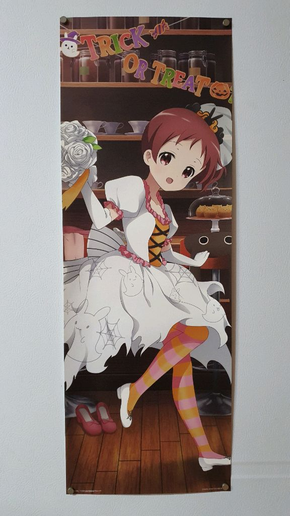 주문은 토끼입니까? 치노 & 메구 할로윈 포스터 이미지