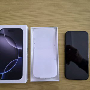 아이폰16프로 256 블랙