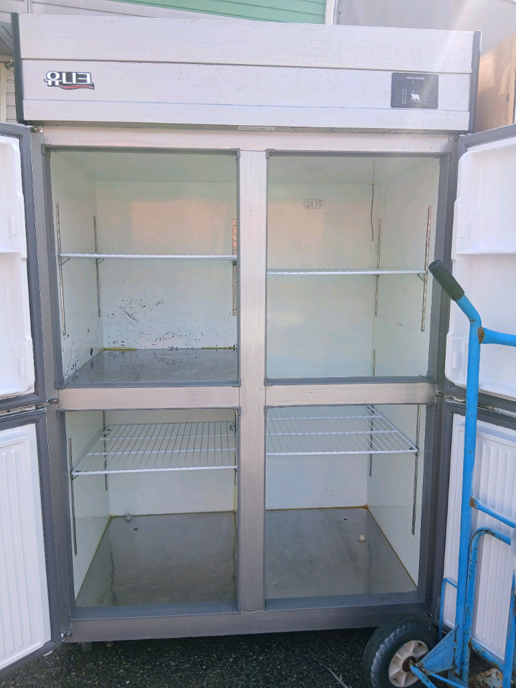 유니크 45박스 냉동1칸 냉장3칸 냉장고 상태최상--8