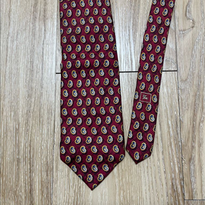 버버리 페이즐리 넥타이