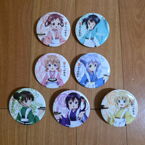 주문은 토끼입니까? 갓파스시 콜라보 특전 캔뱃지 컴플리트 세트 이미지