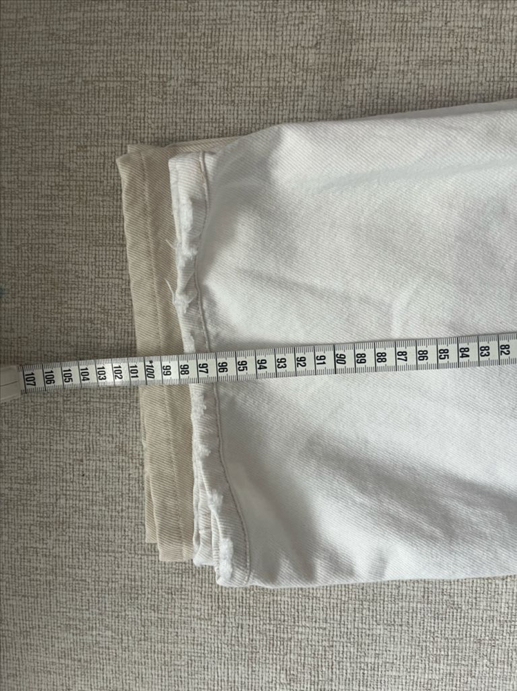 유메르 화이트 베이지 팬츠 일괄 1사이즈 이미지