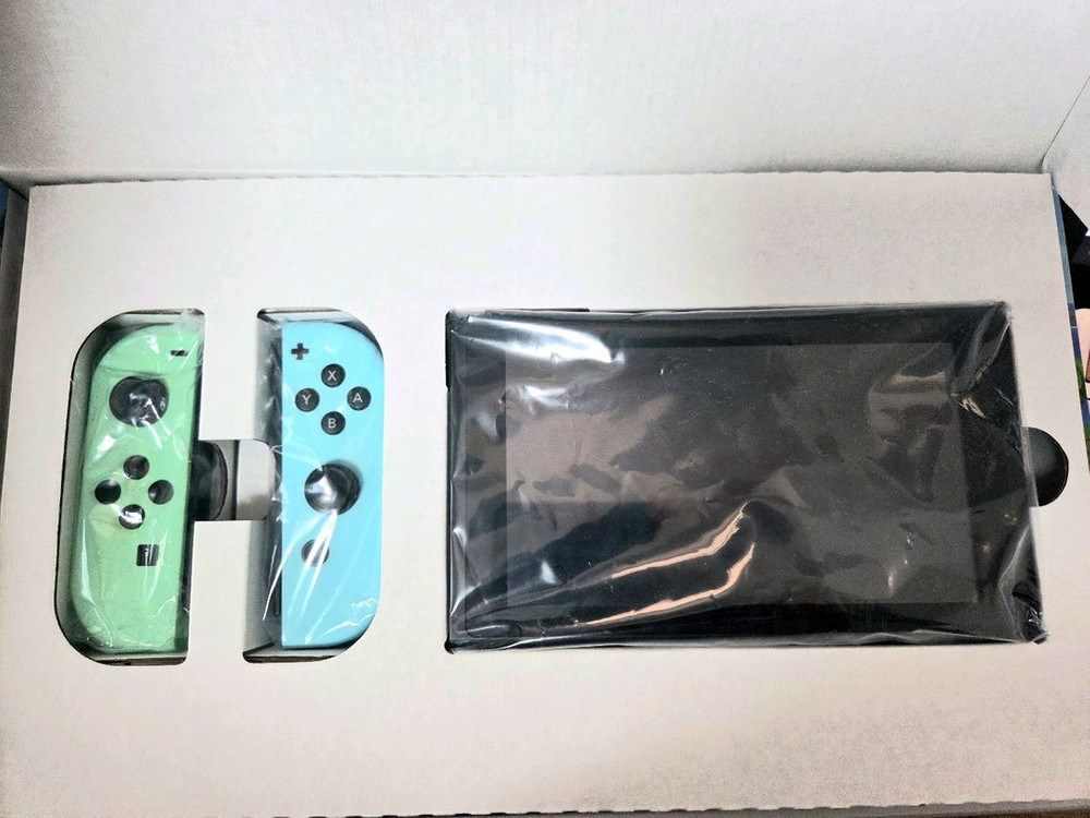 닌텐도 스위치 모여봐요 동물의숲 에디션 판매합니다 이미지