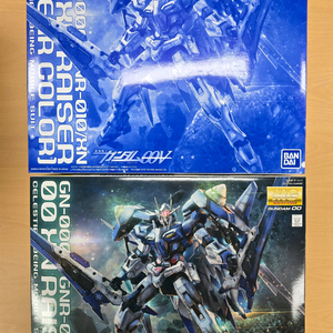 택포) MG 더블오 잔 라이저 일반 + 클리어 일괄 팝니다