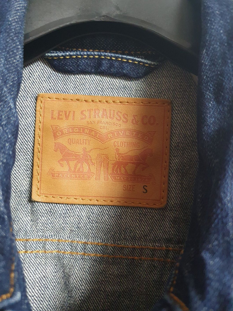 리바이스 레드탭 트러커 데님자켓 청자켓 S 택포 이미지