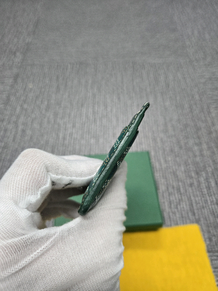 [특가][정품] 고야드 생쉴피스 그린 카드지갑--3