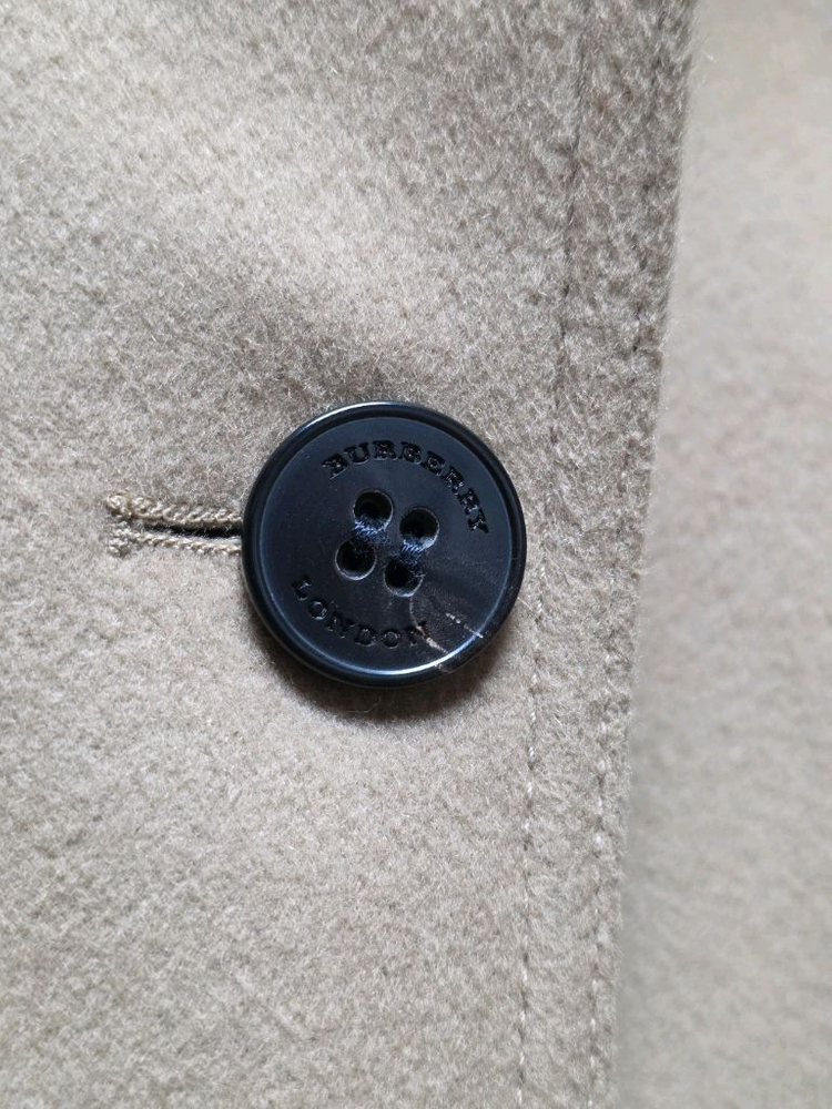 버버리 정품 울캐시미어 더블코트 거의새옷--5