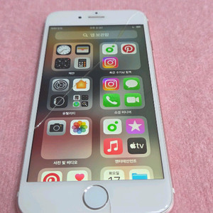 아이폰6s 로즈핑크 배터리100% 사진용