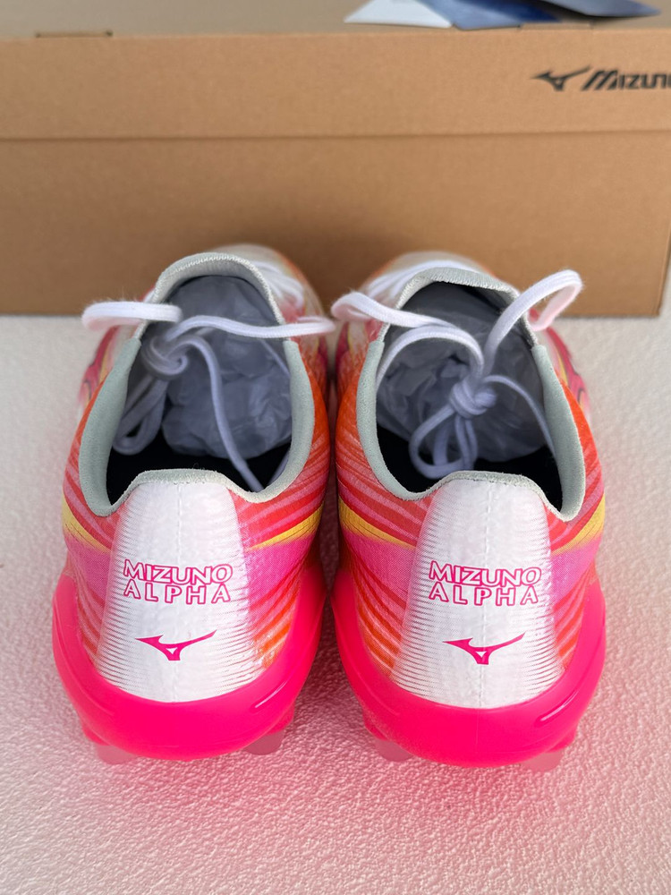 <새상품> 미즈노 알파3 엘리트 AG 275mm 핑크 이미지