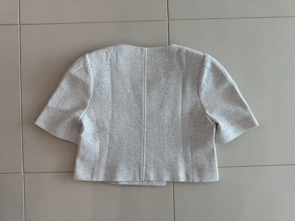 마론에디션 크림 트위드 크롭 블레이저 이미지