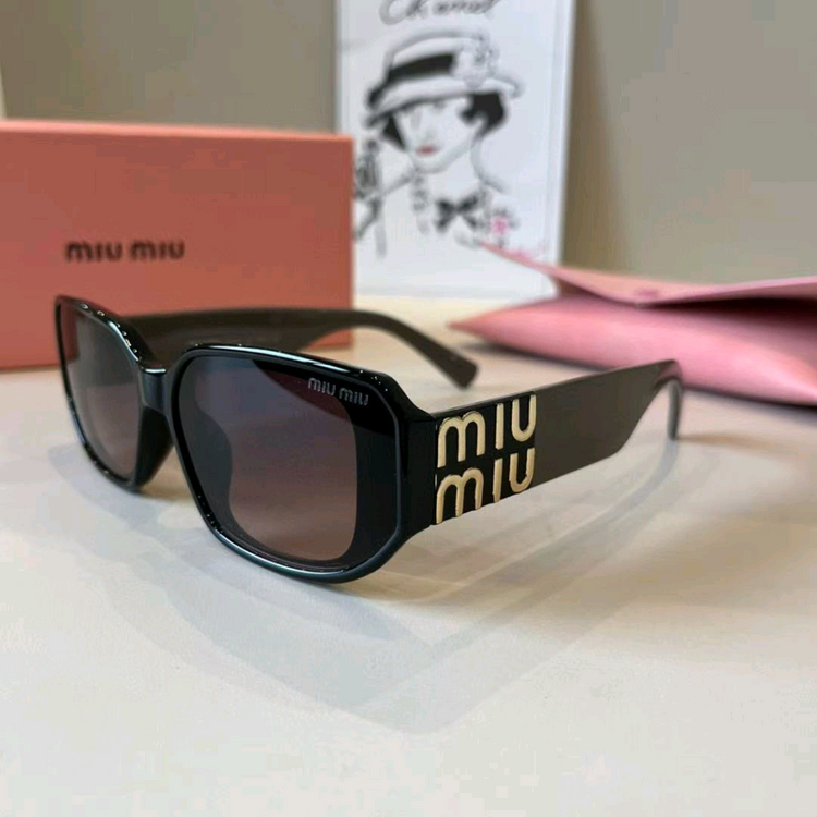 미우미우 MM 로고 선글라스 이미지