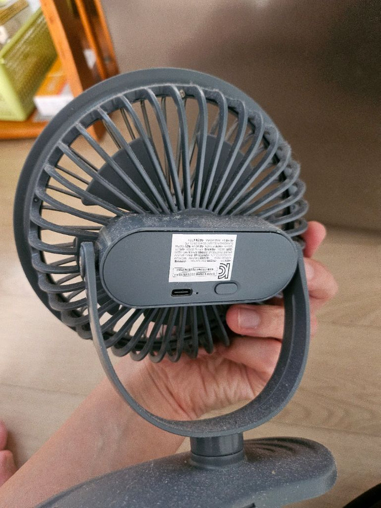 휴대용 선풍기 이미지